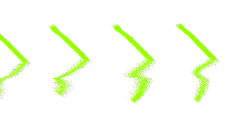 distortion green